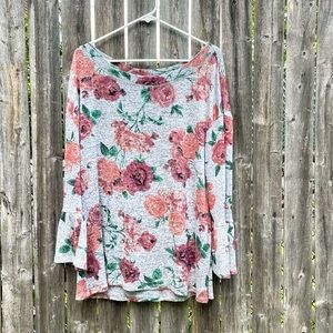 Maurice’s Plus Size Floral Light Weight Sweater